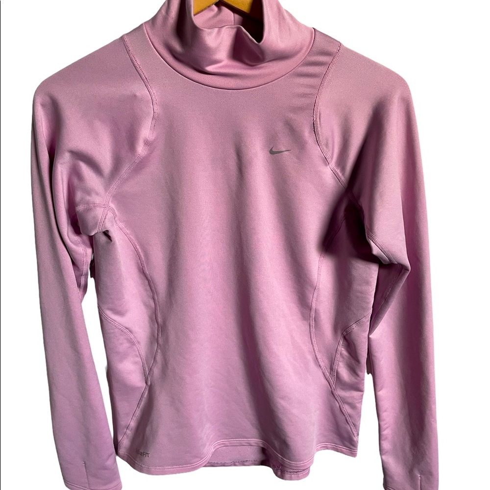 Nike Pro NikeFIT Women's Medium Shirt Compression Long Sleeve Pink